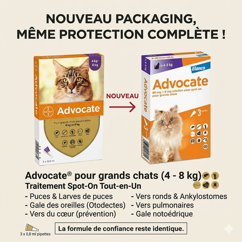 Advo chat antiparasitaire - advo,