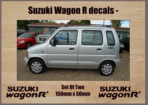 Suzuki wagon side decals - wagon,