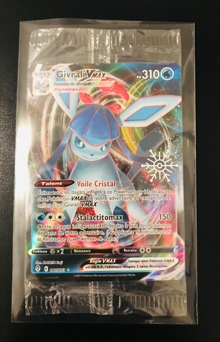 Carte pokémon givrali vmax - carte,