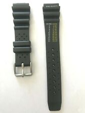  BRACELET MONTRE SILICONE NOIR 20 MM