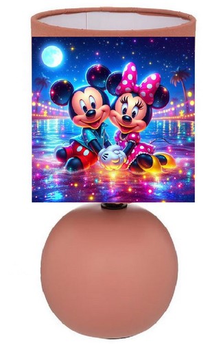 Lampe chevet mickey et - chevet,