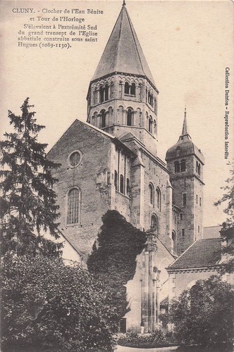 Cluny clocher l eau - de,