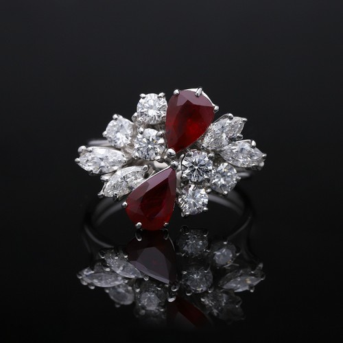 Vintage ring diamants - vintage, 2,20