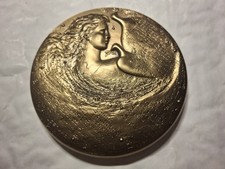 2004 Médaille Presse papiers Bronze Calendrier Anniversaire par MAYOT