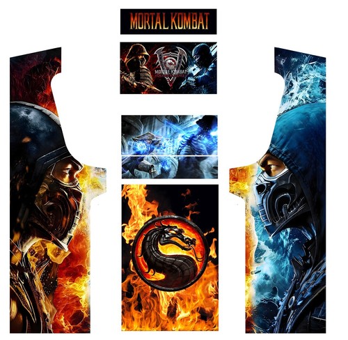 Stickers mortal kombat pour - stickers,