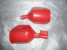 protèges mains vintage gauche et droit ACERBIS rouge