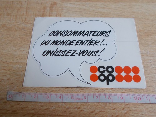 Autocollant vintage magasin
