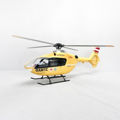 Roban 450size ec135 yellow - roban, red