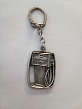 Porte-clés Automobile Pompe à Essence SATAM 93 La Courneuve Keychain vintage 60'