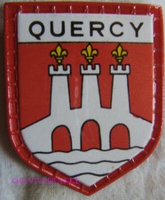 ECU075 - PATCH ECUSSON  BLASON QUERCY
