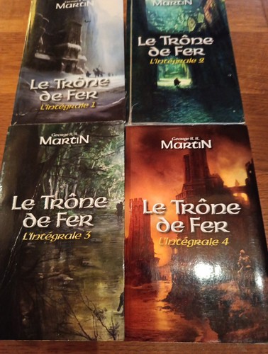 Livre romans trône fer - livre, de