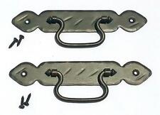 2 poignées de tiroir plaque