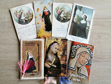 Lot de 7 images pieuses 