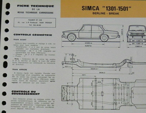 Fiche technique automobile