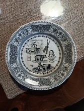 Assiette Parlantes Rébus Numéro 1 GIEN