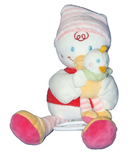 Doudou peluche musicale - musicale, oiseau