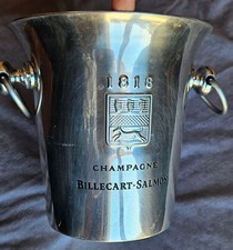 Seau à champagne Billecart Salmon 1818 Aluminium ARGIT MOD MEAUX Made in France