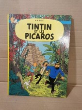 TINTIN ET LES PICAROS T23 EO 1976 4èm PLAT C1  "F" SOUS COPYRIGHT /HERGÉ /TBE
