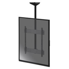 Support plafond pour 1 écran TV mode portrait 65''-75'' - Hauteur 150 cm