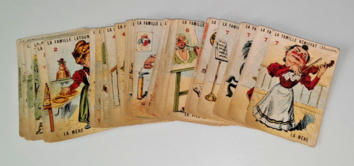 Jeu des familles ancien - des,