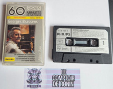 CASSETTE AUDIO MUSIQUE K7 TAPE : Georges Brassens Silver série Etat Correct