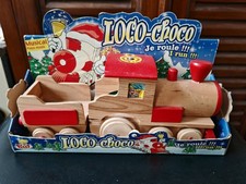 Jouet train bois - en,