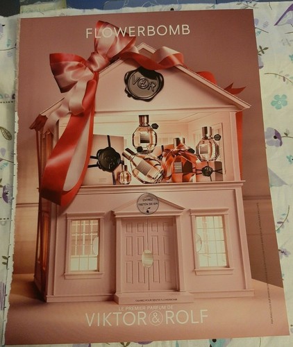 Publicité papier parfum - papier,