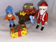 Playmobil Emballage Des Cadeaux Père Noël Lutin Christmas