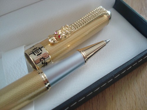 Stylo roller regent gold - regent, avec