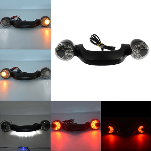 Noir led barre feu - feu, arrière