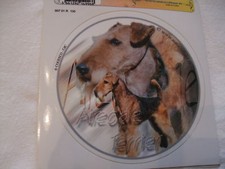 1 autocollant - motif chien