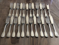 Christofle Versailles services a poisson 24 pièces