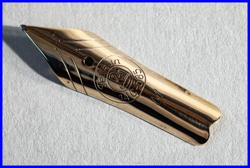 Pelikan medium plume or - (m),