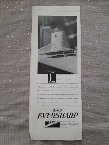 Publicité presse ancienne - publicité,