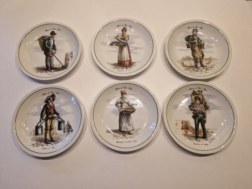 Lot assiettes les metiers - assiettes, "les