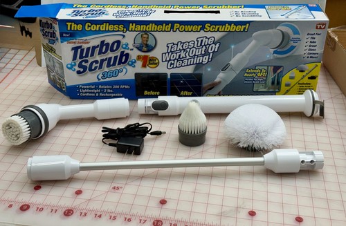 Turbo scrub 360 power scrubber - turbo,