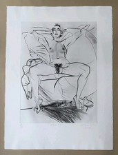 Gravure (Portraits Gravés n°25)_Beringer Gérard_ Agnès  1992 57x76