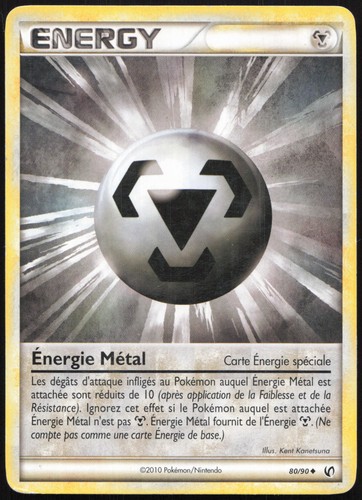 Carte pokémon énergie métal - pokémon,