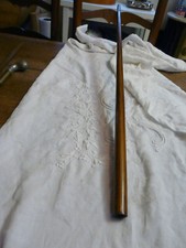 Ancienne canne-épée canne à système de défense fût seul bois métal