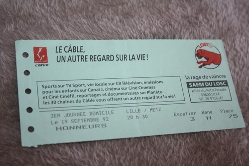 Ticket losc lille v fc - )),