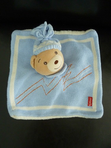 Doudou plat kaloo ours - *-,