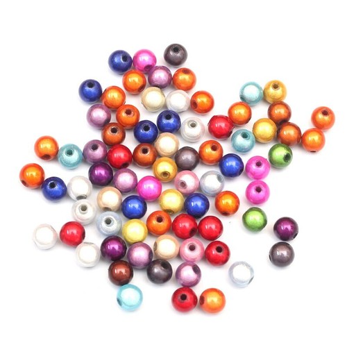 Perles 5mm mixte - 30,