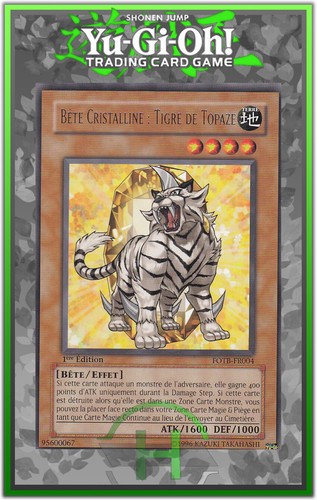 Bête cristalline tigre de - bête,