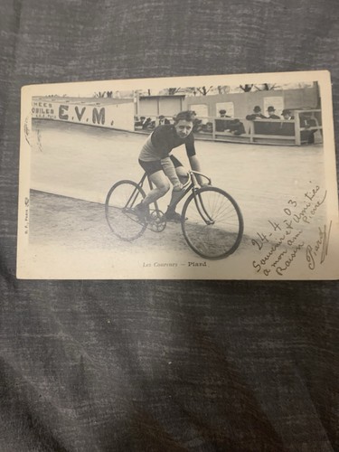 Carte postale cyclisme - postale, charles