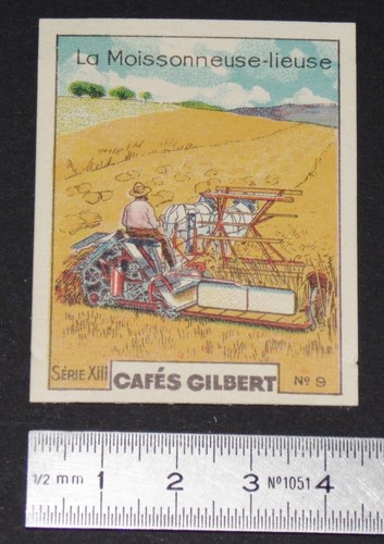 Chromo 1936 cafes gilbert - 1936,