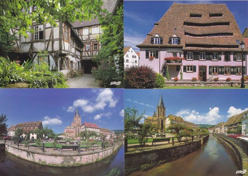 Lot cartes postales - de,