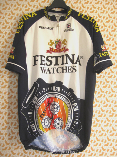 Maillot cycliste festina - cycliste,