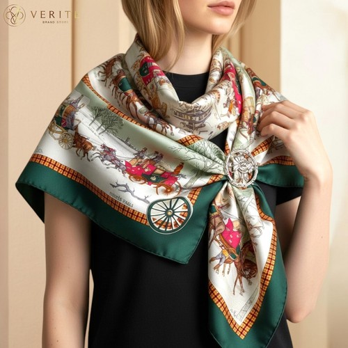 Rare vintage hermes foulard - hermes,