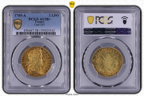 France double louis or - france,