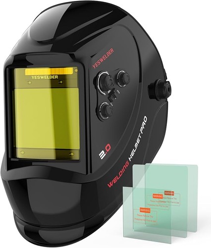 Casque soudure auto couleur